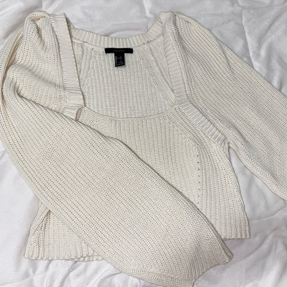 Forever 21 Knit Cropped Sweater